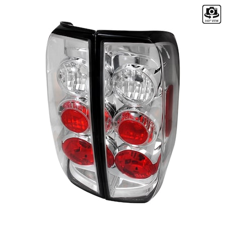 Spec-D Tuning 05-12 Nissan Frontier Altezza Tail Light Chrome LT-FRO05-TM